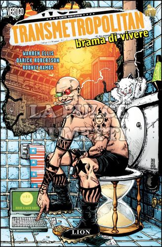 VERTIGO CLASSIC #     4 - TRANSMETROPOLITAN 2: BRAMA DI VIVERE